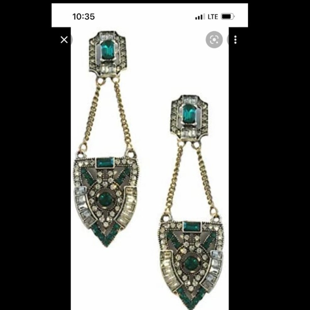 Chloe + Isabel Art Deco Statement Earrings